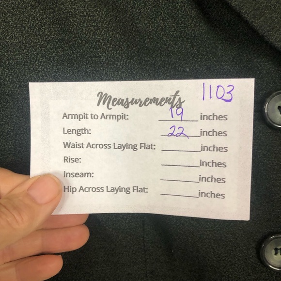 Amanda Smith Petites Wool Blazer Hunter Green Tweed Classic Style - Picture 10 of 10